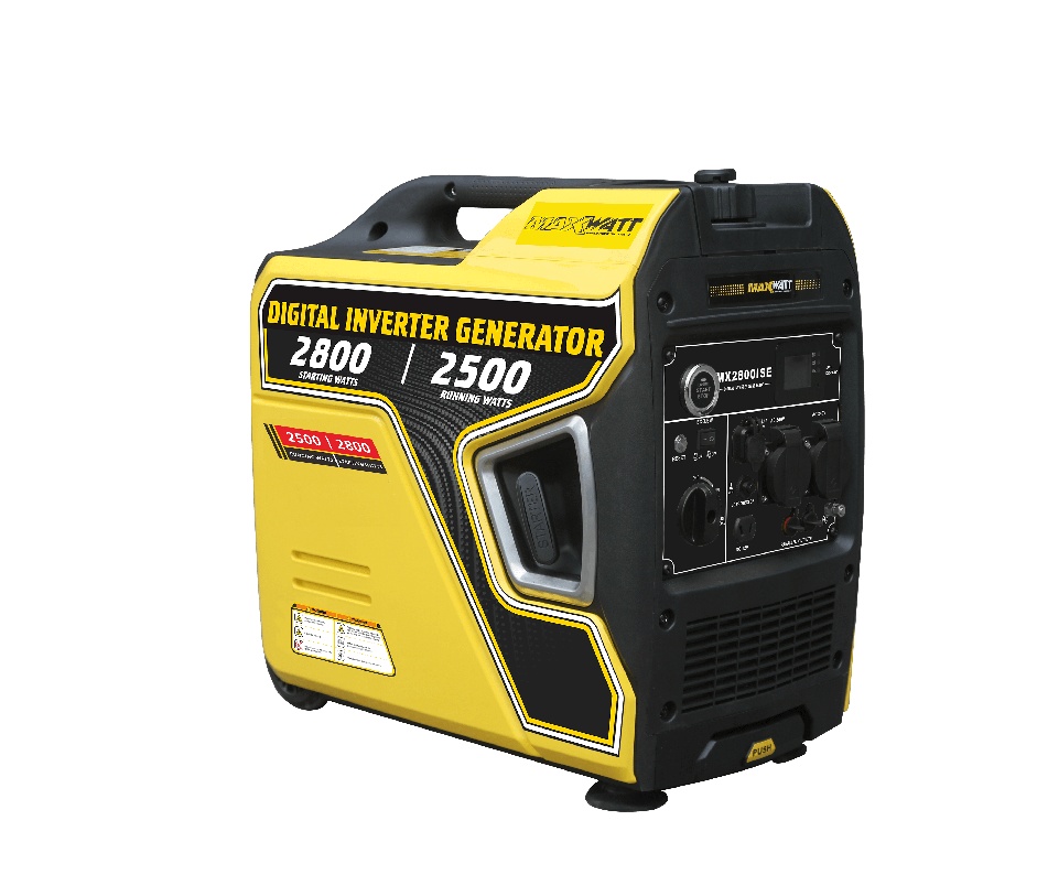 Maxwatt MX2800ISE 2800W Inverter Generator Electric Start